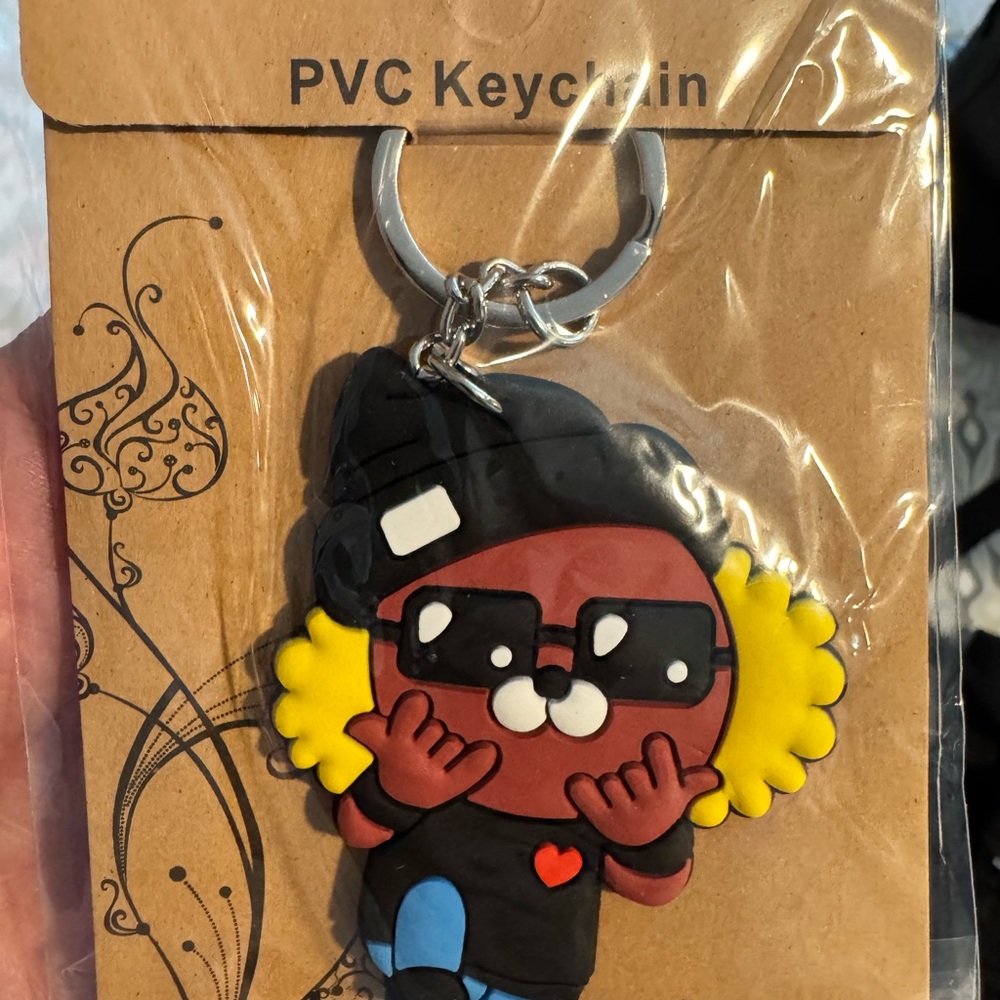 Colorful Red and Blue Cartoon Keychains - Picture 6 of 16